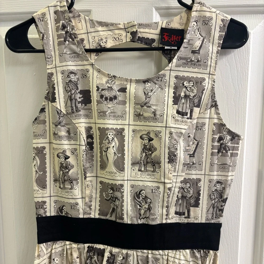 Folter | Day of the Dead Lotería dress - Picture 3 of 5